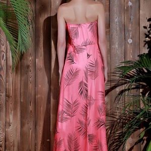 Print maxi dress